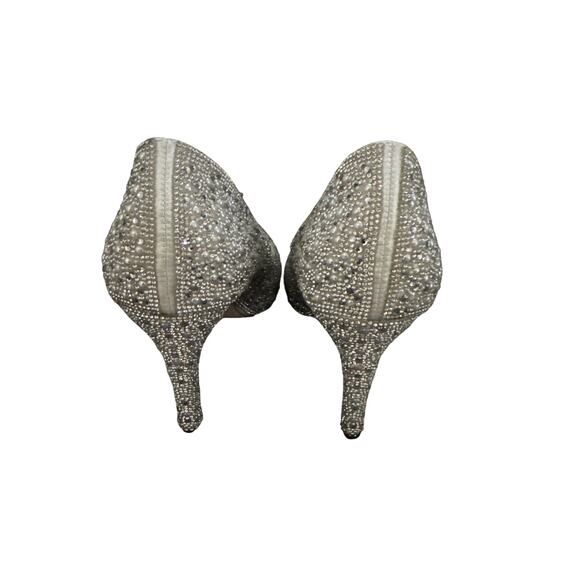 GALINA SIGNATURE pearl and crystal pointed-toe pumps - Picture 3 of 5